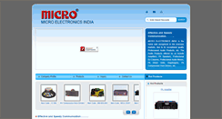 Desktop Screenshot of micro-acoustic.com