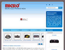 Tablet Screenshot of micro-acoustic.com